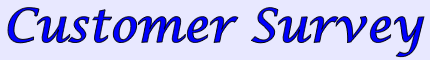 Customer Survey